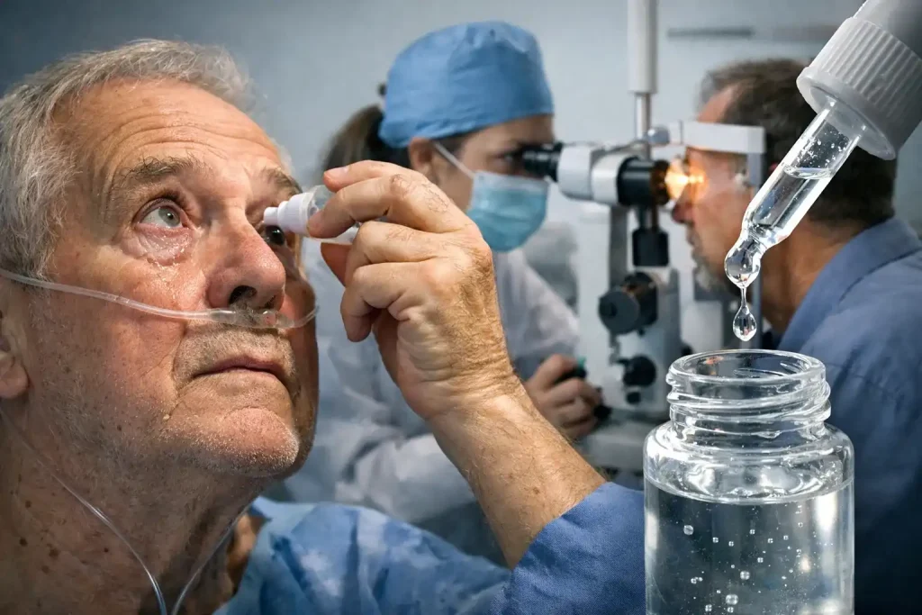 Gel vision : 5 révélations choc sur le traitement qui pourrait restaurer la vue en 2026