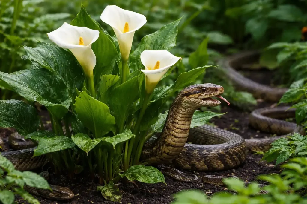 Plante serpents : 5 révélations choquantes sur la plante qui attire les serpents dans votre jardin en 2026
