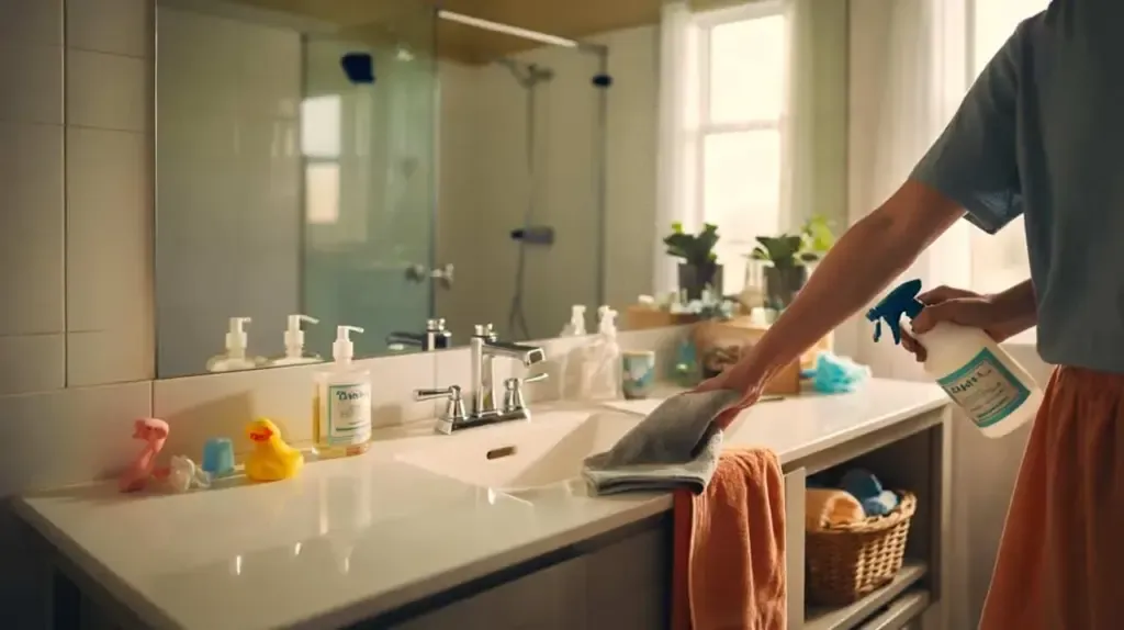 Nettoyer les miroirs et les surfaces vitrées