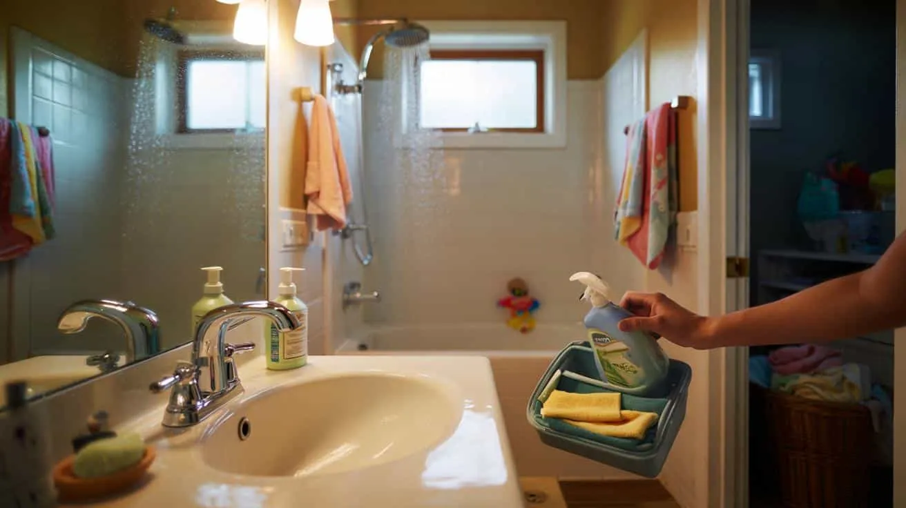 Routine ménage salle de bain : 7 astuces puissantes pour garder votre salle de bain propre toute la semaine (Guide 2026)